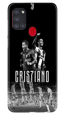 Cristiano Mobile Back Case for Samsung Galaxy A21s  (Design - 165)