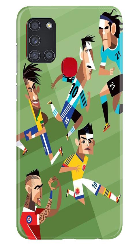 Football Case for Samsung Galaxy A21s  (Design - 166)