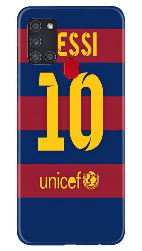 Messi Case for Samsung Galaxy A21s  (Design - 172)