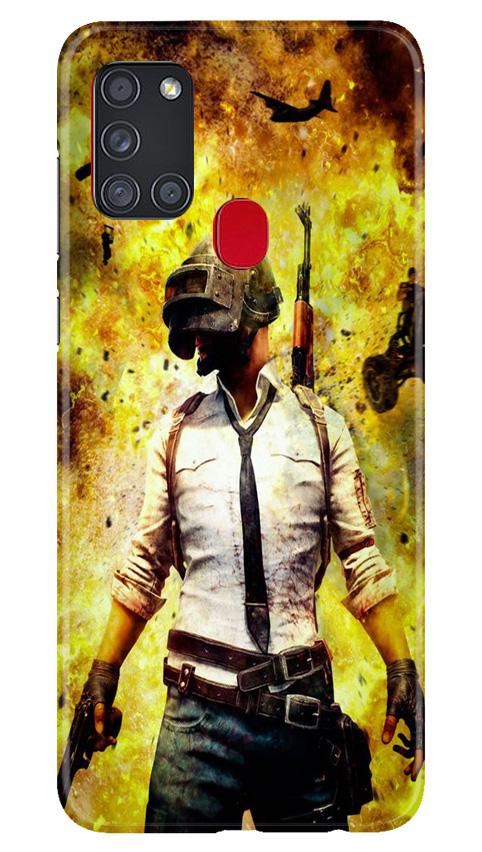 Pubg Case for Samsung Galaxy A21s  (Design - 180)