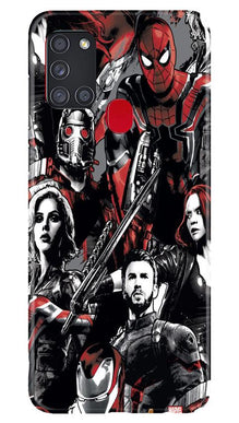 Avengers Mobile Back Case for Samsung Galaxy A21s (Design - 190)