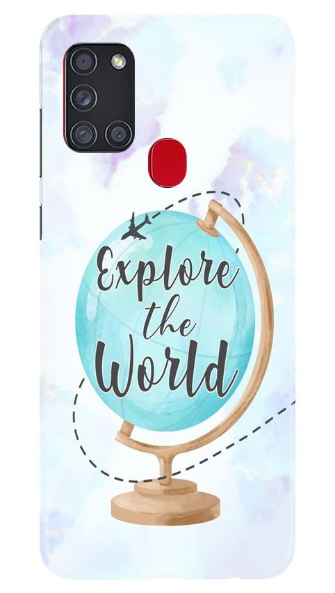 Explore the World Case for Samsung Galaxy A21s (Design No. 207)