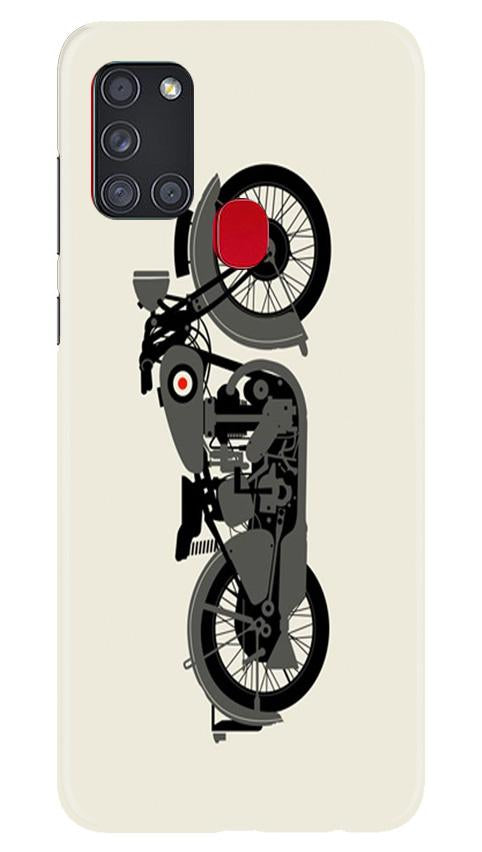 MotorCycle Case for Samsung Galaxy A21s (Design No. 259)