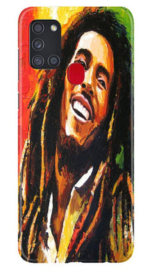 Bob marley Mobile Back Case for Samsung Galaxy A21s (Design - 295)