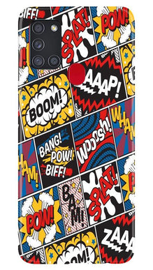 Boom Mobile Back Case for Samsung Galaxy A21s (Design - 302)