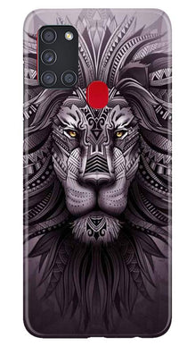 Lion Mobile Back Case for Samsung Galaxy A21s (Design - 315)