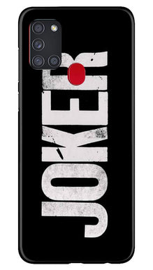 Joker Mobile Back Case for Samsung Galaxy A21s (Design - 327)