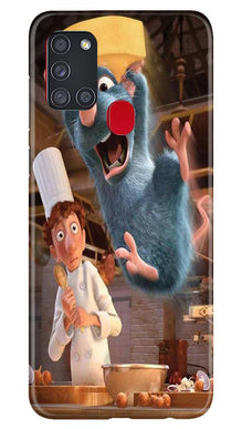 Ratatouille Mobile Back Case for Samsung Galaxy A21s (Design - 347)