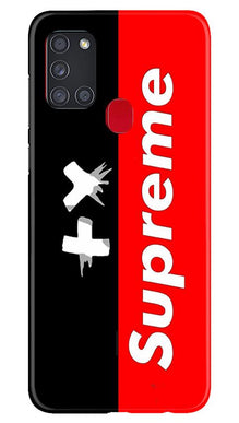 Supreme Mobile Back Case for Samsung Galaxy A21s (Design - 389)