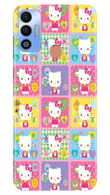 Kitty Mobile Back Case for Tecno Spark 7T (Design - 357)