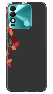 Grey Background Mobile Back Case for Tecno Spark 8 (Design - 71)