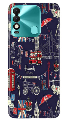 Love London Mobile Back Case for Tecno Spark 8 (Design - 75)