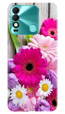 Coloful Daisy2 Mobile Back Case for Tecno Spark 8 (Design - 76)