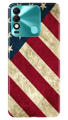 America Mobile Back Case for Tecno Spark 8 (Design - 79)