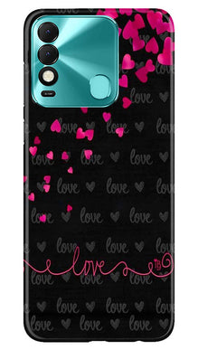 Love in Air Mobile Back Case for Tecno Spark 8 (Design - 89)