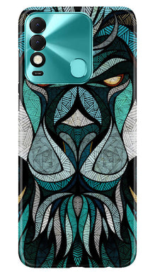 Lion Mobile Back Case for Tecno Spark 8 (Design - 97)