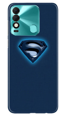 Superman Superhero Mobile Back Case for Tecno Spark 8  (Design - 117)