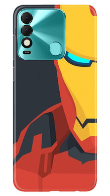 Iron Man Superhero Mobile Back Case for Tecno Spark 8  (Design - 120)