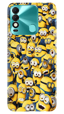 Minions Mobile Back Case for Tecno Spark 8  (Design - 126)