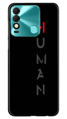 Human Mobile Back Case for Tecno Spark 8  (Design - 141)