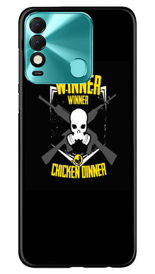 Winner Winner Chicken Dinner Mobile Back Case for Tecno Spark 8  (Design - 147)