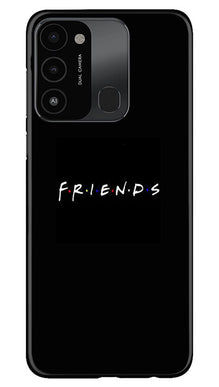 Friends Mobile Back Case for Tecno Spark 8C  (Design - 143)