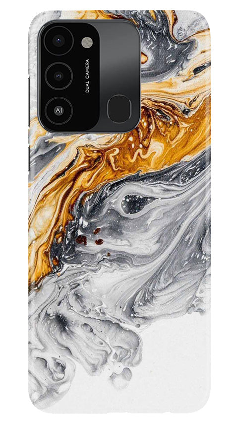 Marble Texture Mobile Back Case for Tecno Spark 8C (Design - 271)