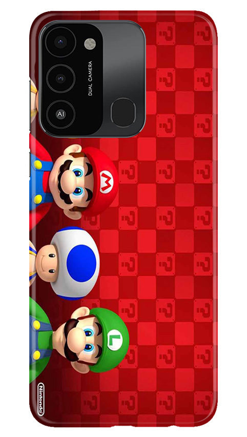 Mario Mobile Back Case for Tecno Spark 8C (Design - 299)