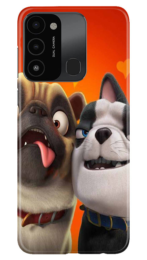 Dog Puppy Mobile Back Case for Tecno Spark 8C (Design - 310)