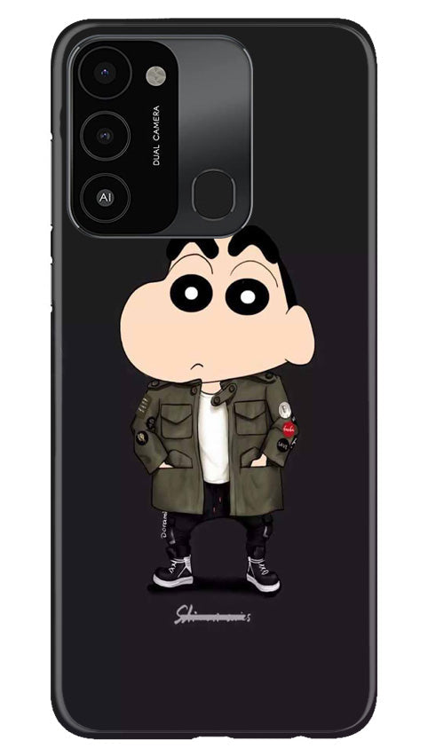 Shin Chan Mobile Back Case for Tecno Spark 8C (Design - 349)