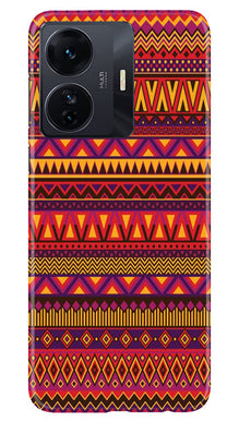 Zigzag line pattern2 Mobile Back Case for Vivo IQOO Z6 5G (Design - 10)