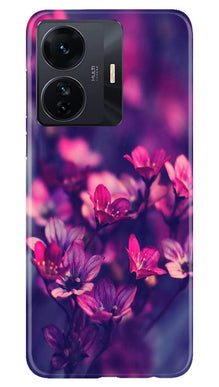 flowers Mobile Back Case for Vivo IQOO Z6 5G (Design - 25)