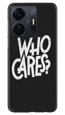 Who Cares Mobile Back Case for Vivo IQOO Z6 5G (Design - 94)