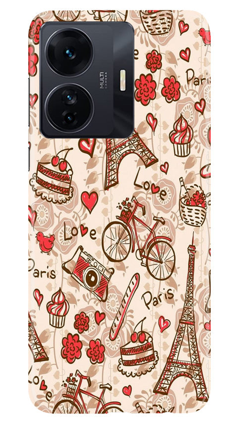 Love Paris Case for Vivo IQOO Z6 5G  (Design - 103)