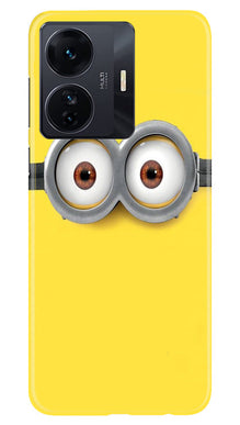 Minions Mobile Back Case for Vivo T1 Pro 5G  (Design - 128)