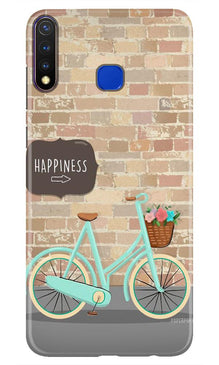 Happiness Mobile Back Case for Vivo U20 (Design - 53)