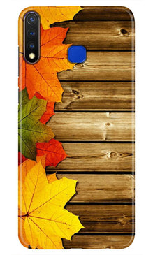 Wooden look3 Mobile Back Case for Vivo U20 (Design - 61)