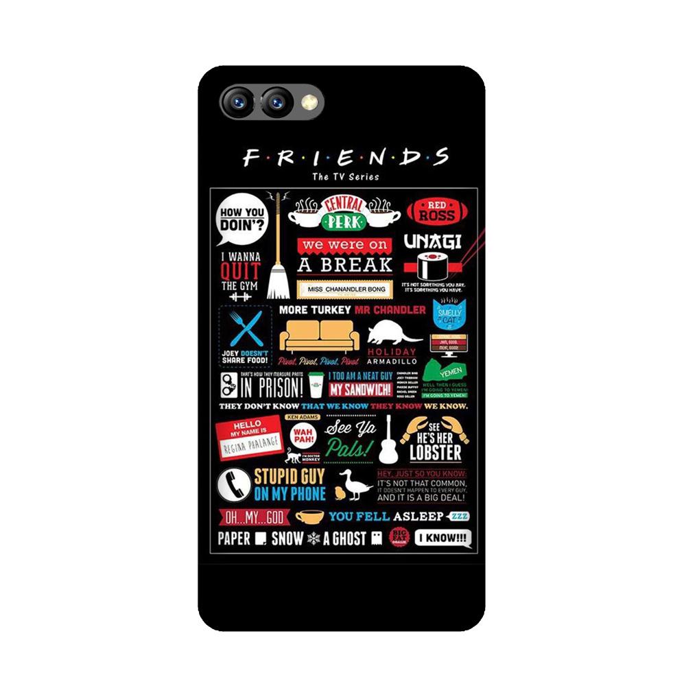 Friends Case for Honor View 10(Design - 145)