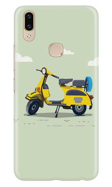 Vintage Scooter Case for Vivo Y95/Y93 (Design No. 260)