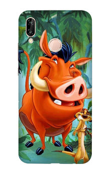 Timon and Pumbaa Mobile Back Case for Vivo V11   (Design - 305)