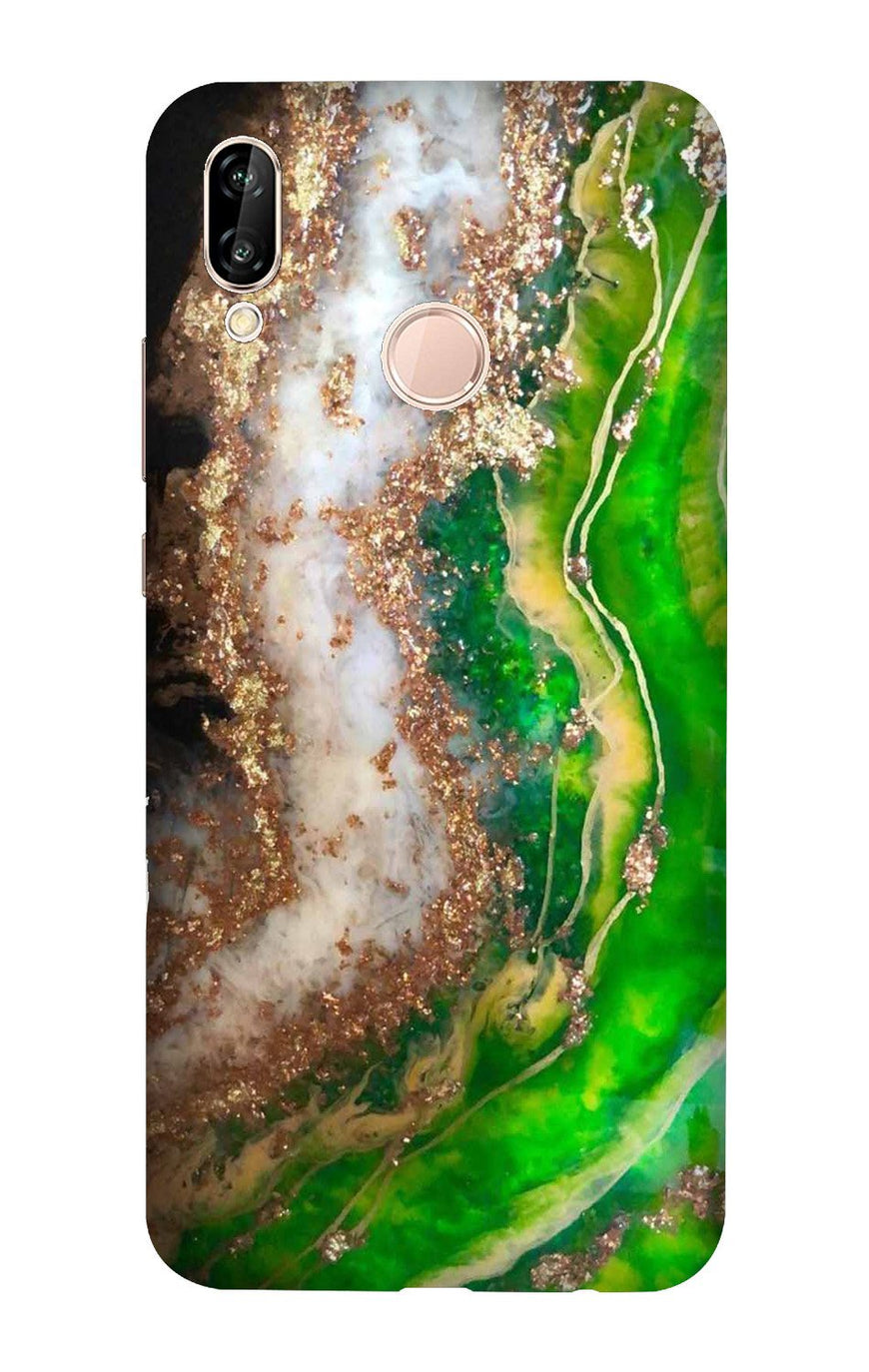 Marble Texture Mobile Back Case for Vivo V11   (Design - 307)