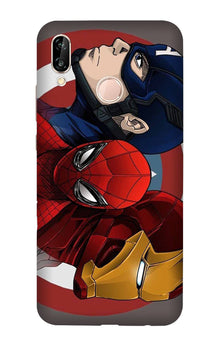 Superhero Mobile Back Case for Vivo V11   (Design - 311)