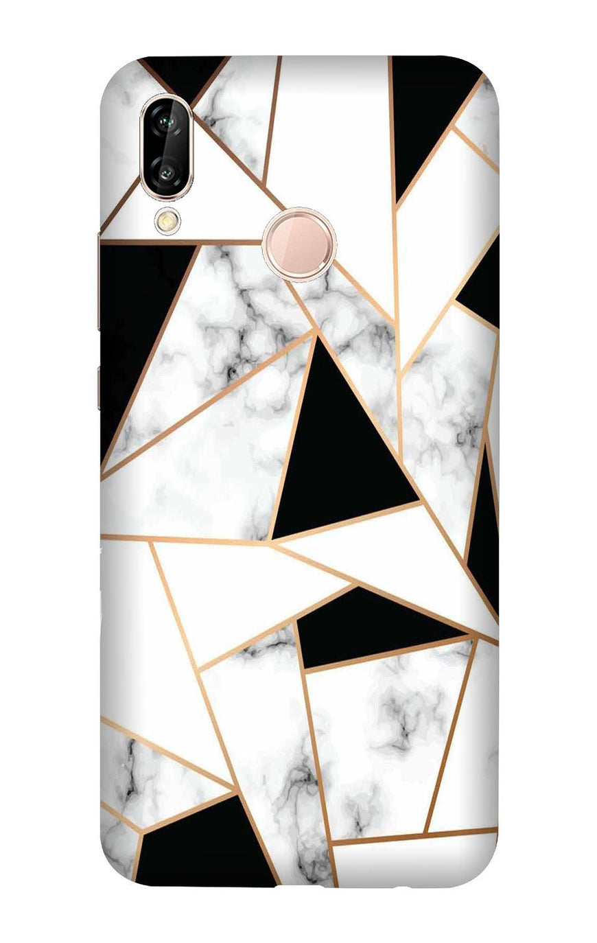 Marble Texture Mobile Back Case for Lenovo A6 Note (Design - 322)