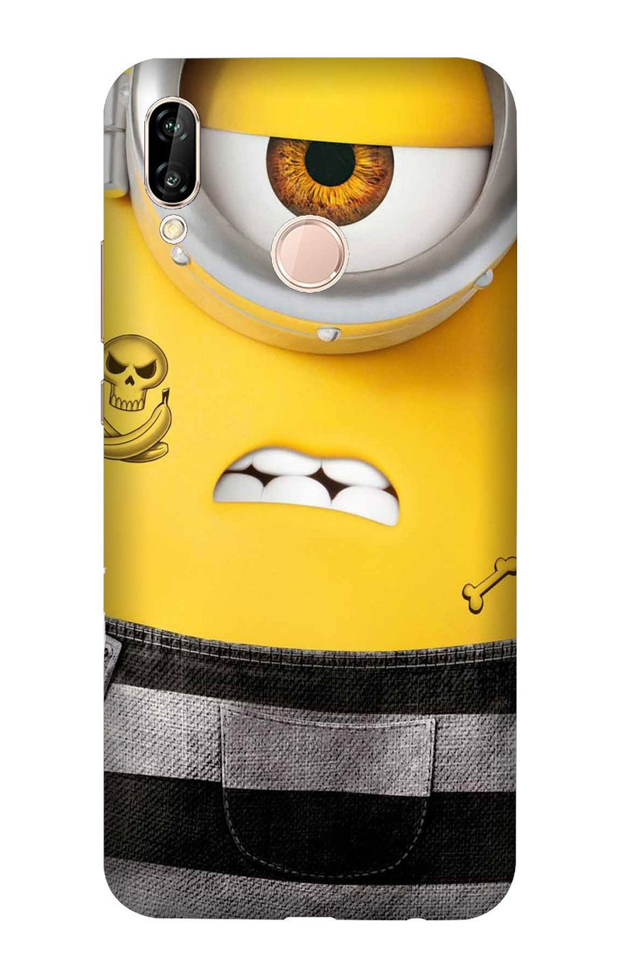 Minion Mobile Back Case for Vivo V11   (Design - 324)