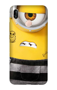 Minion Mobile Back Case for Honor 10 Lite (Design - 324)