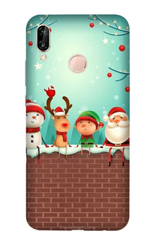 Santa Claus Mobile Back Case for Vivo V11   (Design - 334)