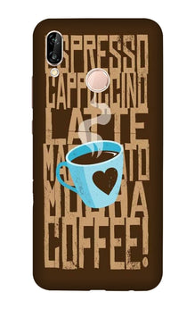 Love Coffee Mobile Back Case for Vivo V9/Y85   (Design - 351)