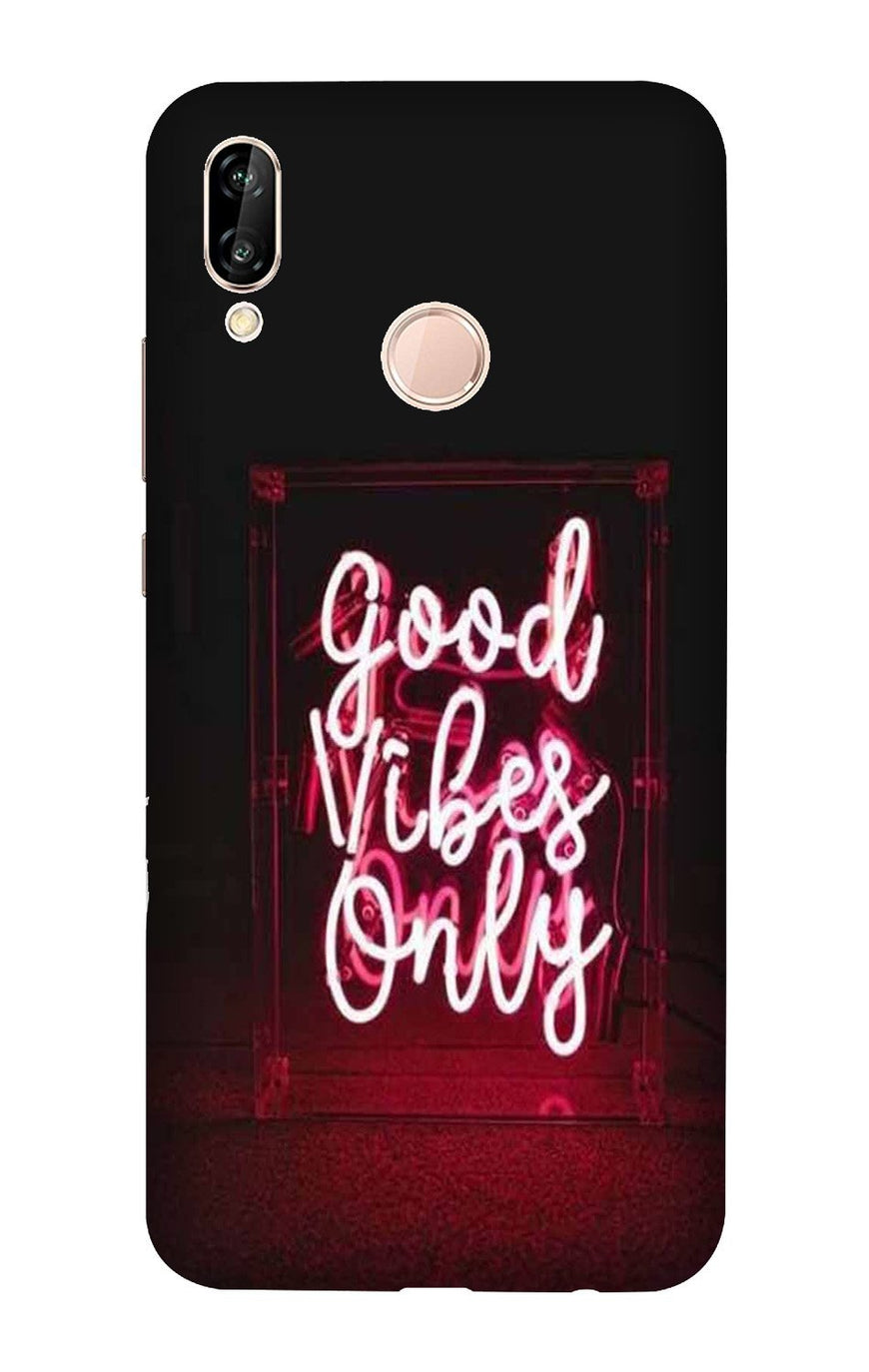 Good Vibes Only Mobile Back Case for Honor 10 Lite (Design - 354)