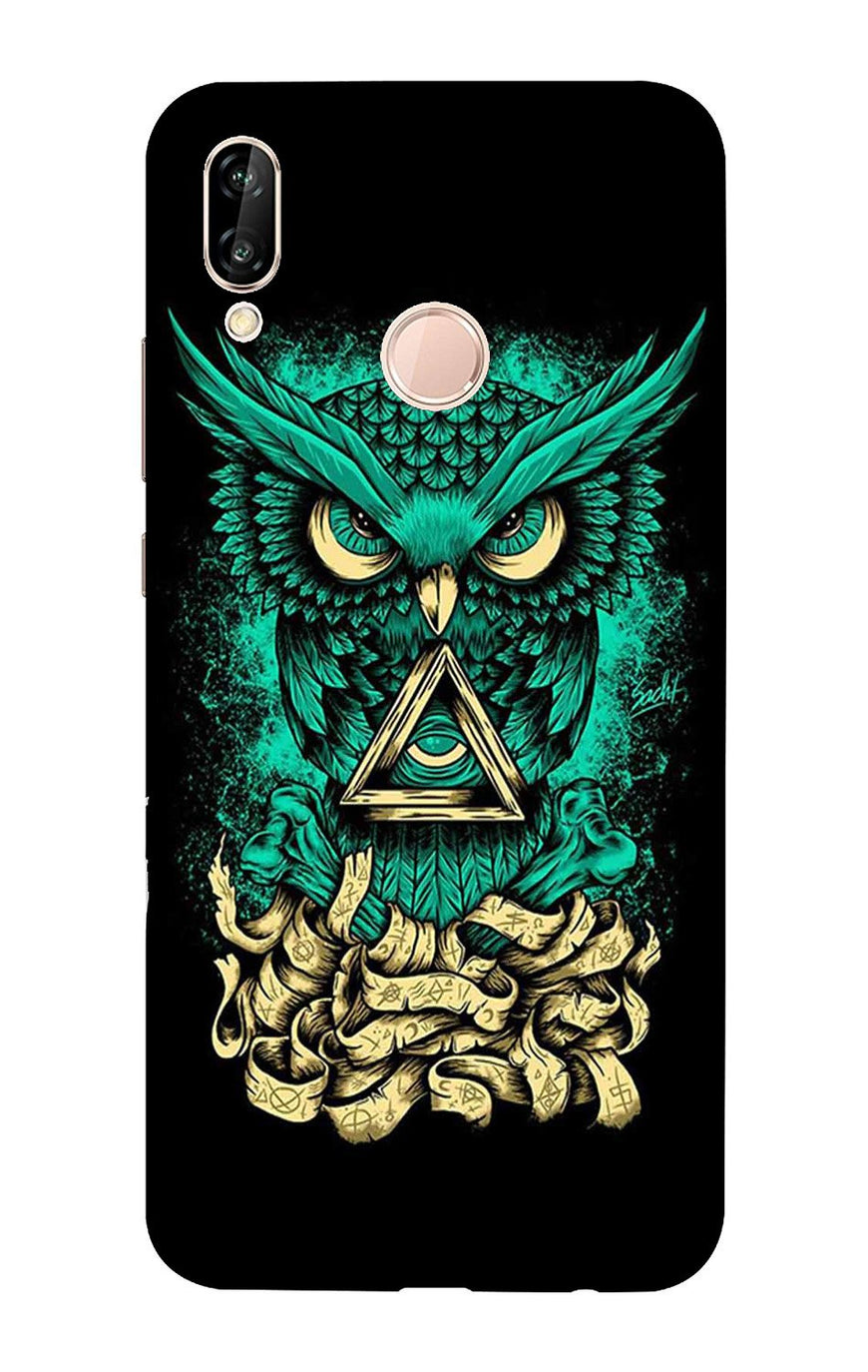 Owl Mobile Back Case for Infinix Hot 7 Pro (Design - 358)