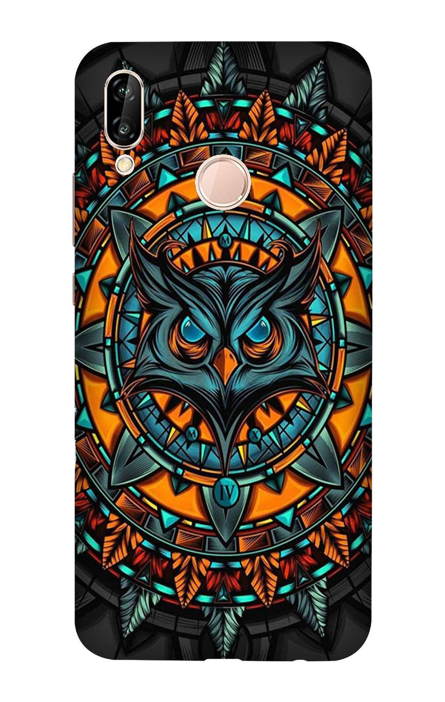 Owl Mobile Back Case for Infinix Hot 7 Pro (Design - 360)